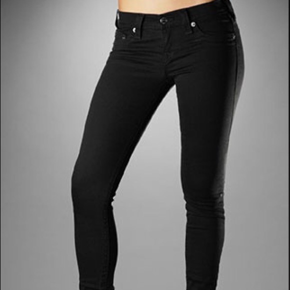 true religion black leggings